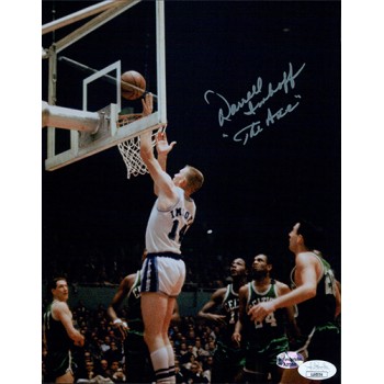 Darrall Imhoff Los Angeles Lakers Signed 8x10 Glossy Photo JSA Authenticated