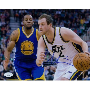 Joe Ingles Utah Jazz Signed 8x10 Glossy Photo JSA Authenticated