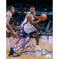 Jim Jackson Sacramento Kings Signed 8x10 Glossy Photo JSA Authenticated