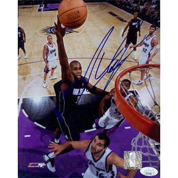 Antawn Jamison Dallas Mavericks Signed 8x10 Glossy Photo JSA Authenticated