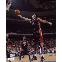 Jason Kapono Miami Heat Signed 8x10 Glossy Photo JSA Authenticated