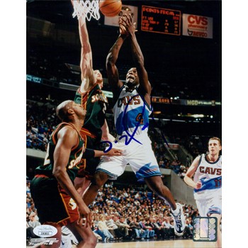 Shawn Kemp Cleveland Cavaliers Signed 8x10 Glossy Photo JSA Authenticated