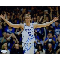 Luke Kennard Duke Blue Devils Signed 8x10 Matte Photo JSA Authenticated