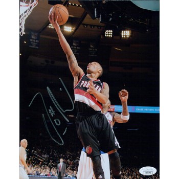 Damian Lillard Portland Trail Blazers Signed 8x10 Matte Photo JSA Authenticated