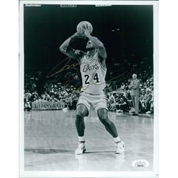 George Lynch Los Angeles Lakers Signed 8x10 Glossy Photo JSA Authenticated