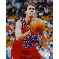 Don MacLean Washington Bullets Signed 8x10 Glossy Photo JSA Authenticated