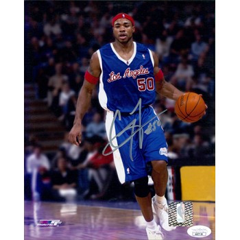 Corey Maggette Los Angeles Clippers Signed 8x10 Glossy Photo JSA Authenticated
