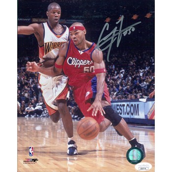 Corey Maggette Los Angeles Clippers Signed 8x10 Glossy Photo JSA Authenticated