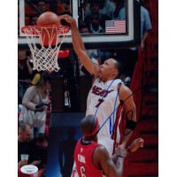 Shawn Marion Miami Heat Signed 8x10 Glossy Photo JSA Authenticated