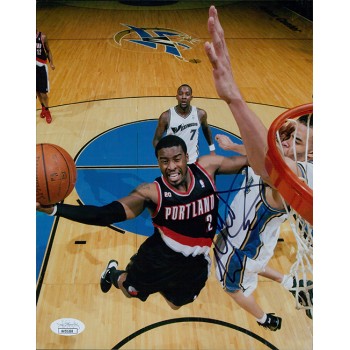 Wesley Matthews Portland Trail Blazers Signed 8x10 Matte Photo JSA Authenticated