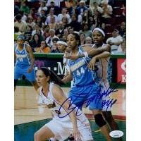 Chasity Melvin Chicago Sky Signed 8x10 Matte Photo JSA Authenticated