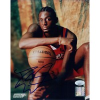 Darius Miles Los Angeles Clippers Signed 8x10 Glossy Photo JSA Authenticated