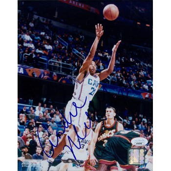 Andre Miller Cleveland Cavaliers Signed 8x10 Glossy Photo JSA Authenticated