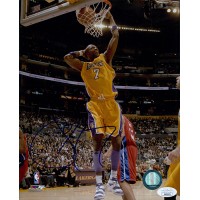 Lamar Odom Los Angeles Lakers Signed 8x10 Glossy Photo JSA Authenticated