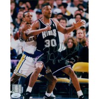 Billy Owens Sacramento Kings Signed 8x10 Glossy Photo JSA Authenticated