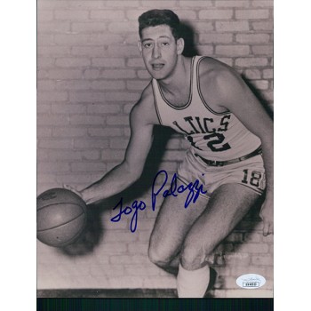 Togo Palazzi Boston Celtics Signed 8x10 Glossy Photo JSA Authenticated