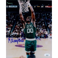 Robert Parish Boston Celtics Signed 8x10 Glossy Photo JSA Authenticated