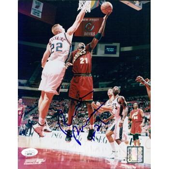 Ruben Patterson Seattle Supersonics Signed 8x10 Glossy Photo JSA Authenticated