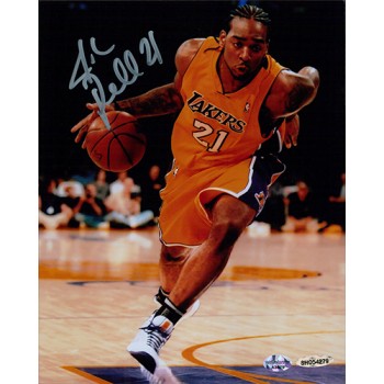 Josh Powell Los Angeles Lakers Signed 8x10 Glossy Photo UDA Authenticated