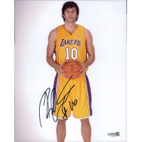 Vladimir Radmanovic Los Angeles Lakers Signed 8x10 Matte Photo JSA Authenticated