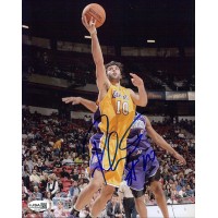 Vladimir Radmanovic Los Angeles Lakers Signed 8x10 Matte Photo JSA Authenticated