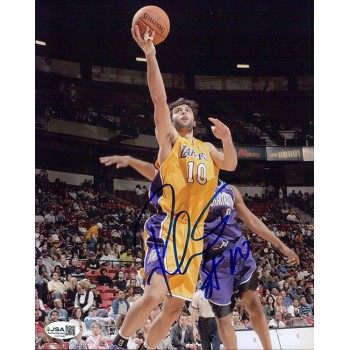 Vladimir Radmanovic Los Angeles Lakers Signed 8x10 Matte Photo JSA Authenticated