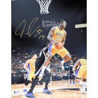 Julius Randle Los Angeles Lakers Signed 11x14 Matte Photo BAS Authenticated