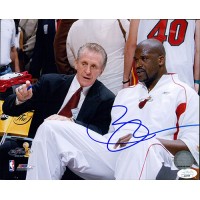 Pat Riley Miami Heat Signed 8x10 Glossy Photo JSA Authenticated