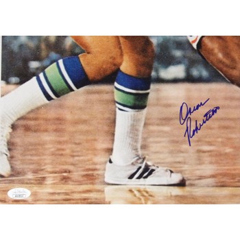 Oscar Robertson Milwaukee Bucks Signed 16x20 Matte Photo JSA Authenticated