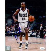 Glenn Robinson Milwaukee Bucks Signed 8x10 Glossy Photo JSA Authenticated Glenn Robinson Milwaukee Bucks Signed 8x10 Glossy Photo JSA Authenticated