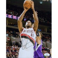 Thomas Robinson Portland Trail Blazers Signed 8x10 Matte Photo JSA Authenticated