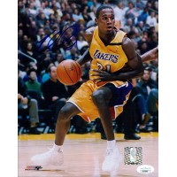 Kareem Rush Los Angeles Lakers Signed 8x10 Glossy Photo JSA Authenticated