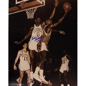 Bill Russell Boston Celtics Signed 16x20 Matte Photo JSA Authenticated
