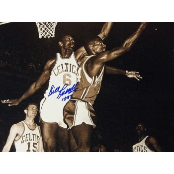 Bill Russell Boston Celtics Signed 16x20 Matte Photo JSA Authenticated