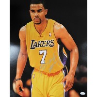 Ramon Sessions Los Angeles Lakers Signed 16x20 Matte Photo JSA Authenticated