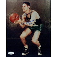 Bill Sharman Boston Celtics Signed 8x10 Glossy Photo JSA Authenticated