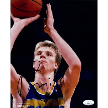 Rik Smits Indiana Pacers Signed 8x10 Glossy Photo JSA Authenticated