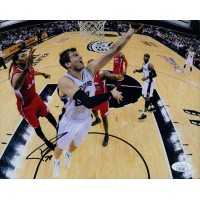 Tiago Splitter San Antonio Spurs Signed 8x10 Matte Photo JSA Authenticated