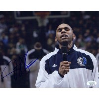 Jerry Stackhouse Dallas Mavericks Signed 8x10 Glossy Photo JSA Authenticated