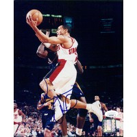 Damon Stoudamire Portland Trail Blazers Signed 8x10 Glossy Photo JSA Authentic
