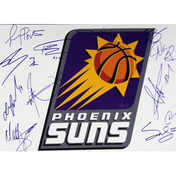 Phoenix Suns 2008-09 Team Signed 12x18 Glossy Photo by 12 JSA Authenticated