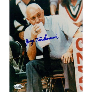 Jerry Tarkanian UNLV Rebels Signed 8x10 Glossy Photo JSA Authenticated Jerry Tarkanian UNLV Rebels Signed 8x10 Glossy Photo JSA Authenticated