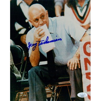 Jerry Tarkanian UNLV Rebels Signed 8x10 Glossy Photo JSA Authenticated