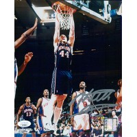 Keith Van Horn New Jersey Nets Signed 8x10 Glossy Photo JSA Authenticated