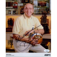 Dick Vitale Signed 8x10 Glossy ESPN Promo Photo JSA Authenticated