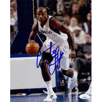 Antoine Walker Dallas Mavericks Signed 8x10 Glossy Photo JSA Authenticated