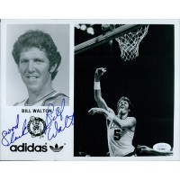 Bill Walton Boston Celtics Signed 8x10 Glossy Promo Photo JSA Authenticated