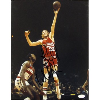 Bill Walton Portland Trail Blazers Signed 11x14 Matte Photo JSA Authenticated