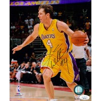 Luke Walton Los Angeles Lakers Signed 8x10 Glossy Photo JSA Authenticated