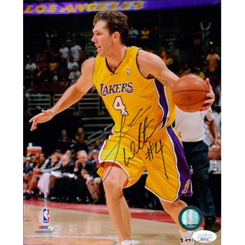 Luke Walton Los Angeles Lakers Signed 8x10 Glossy Photo JSA Authenticated